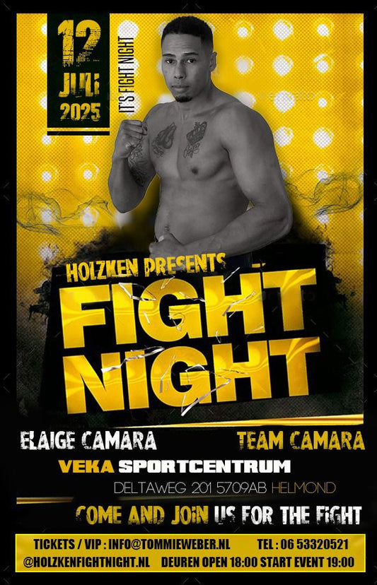 Holzken Presents – Fight Night 12 Juli 2025!